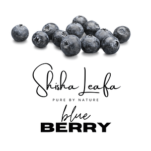 Shisha Leafa Blueberry Herbal Shisha, natural and tobacco-free with a rich blueberry flavor, perfect for smooth and flavorful hookah sessions.